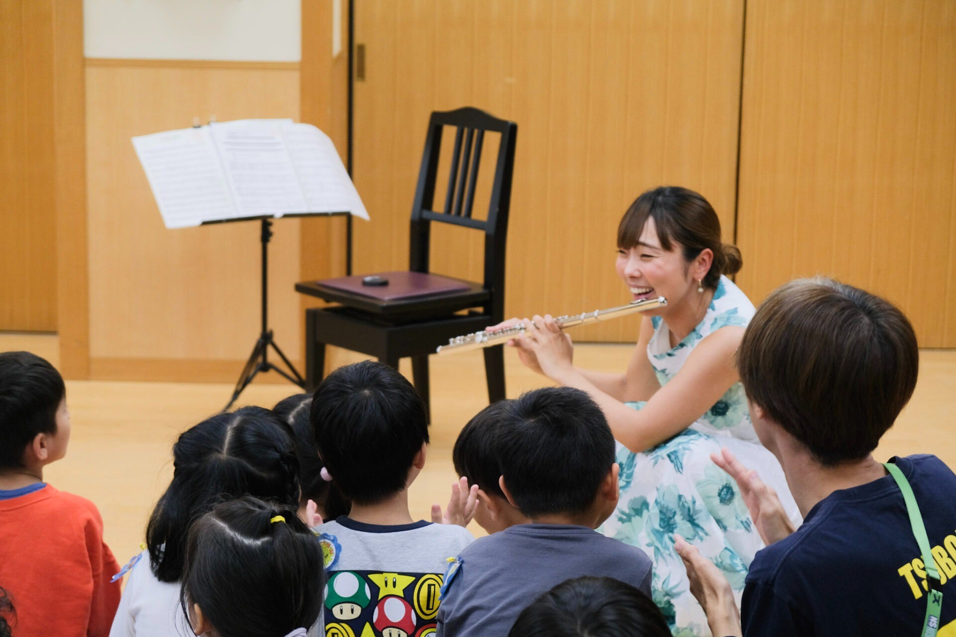 つぼみ保育園にコンサートをお届けしました（東京都江戸川区）