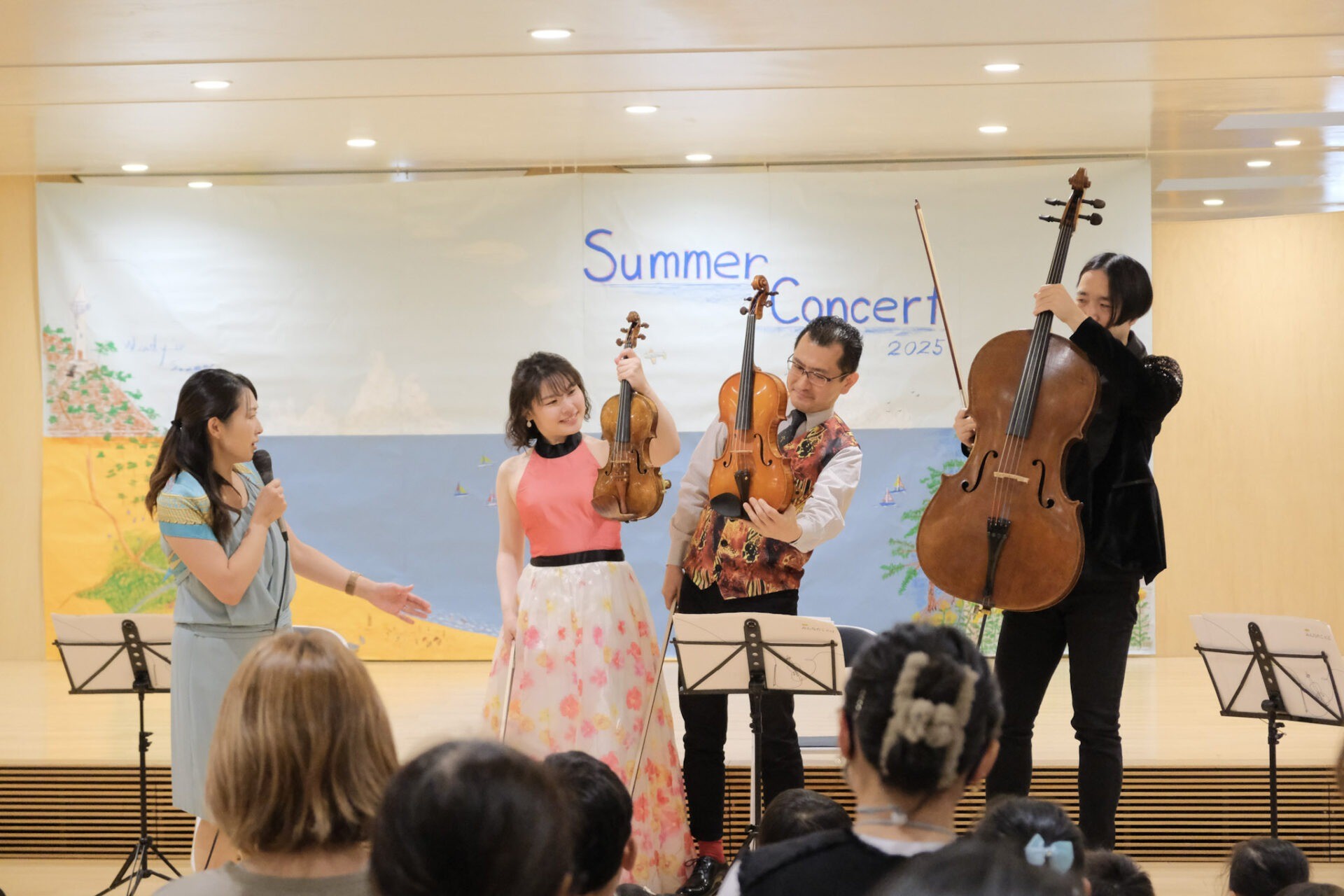 ゆたか幼稚園へコンサートをお届けしました（埼玉県三郷市）