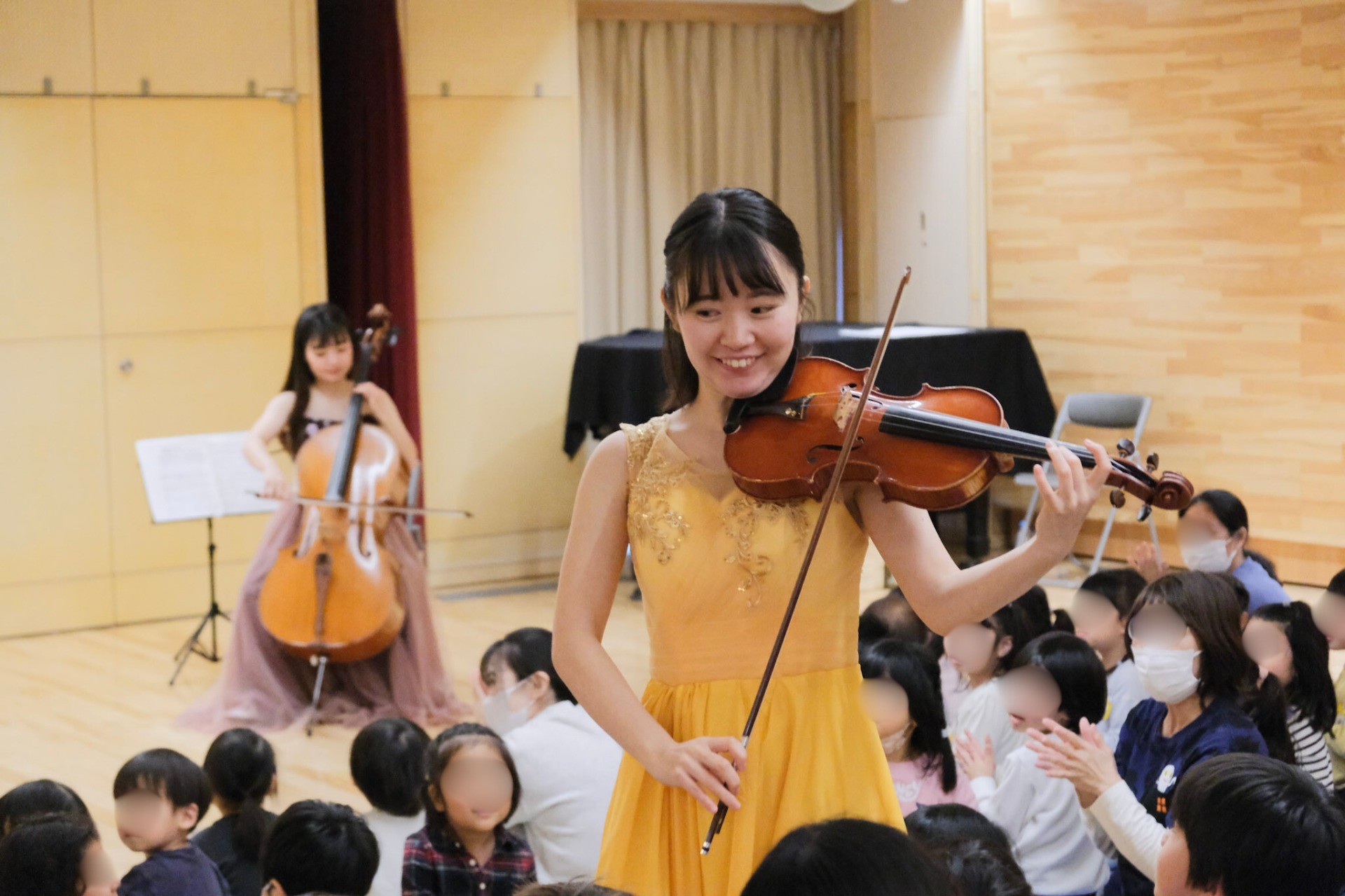 柳町こどもの森 柳町幼稚園・保育園にコンサートをお届けしました（東京都文京区） 