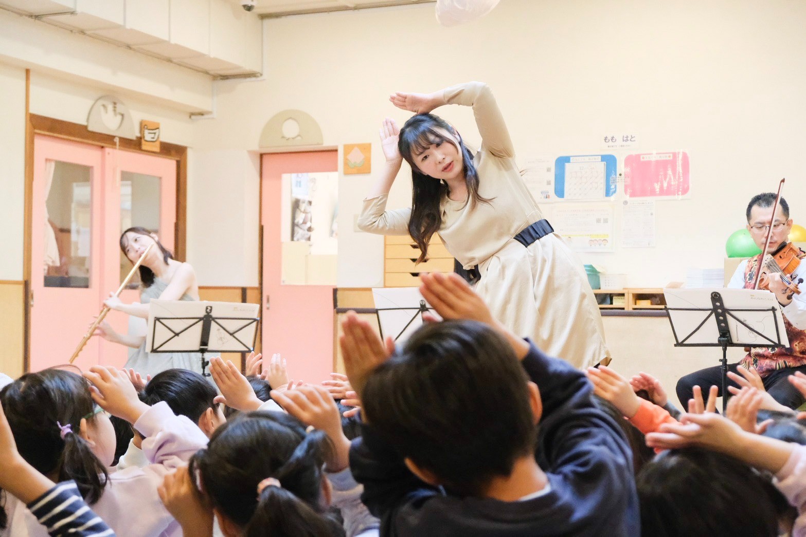 厚生館保育園にコンサートをお届けしました（東京都墨田区）