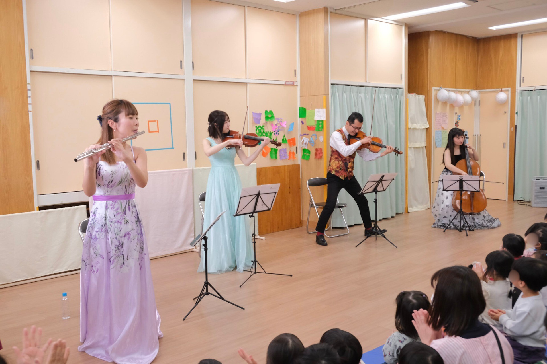 沼袋保育園へコンサートをお届けしました（東京都中野区） 