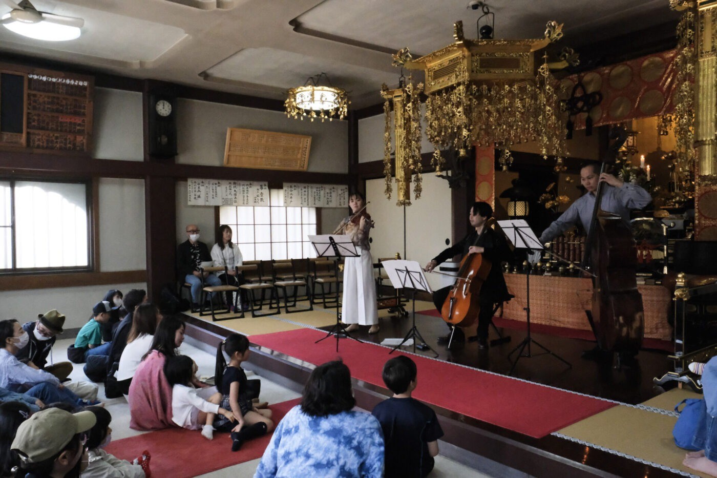 「お寺で楽しむヴァイオリンとチェロ」開催しました！（東京都墨田区）