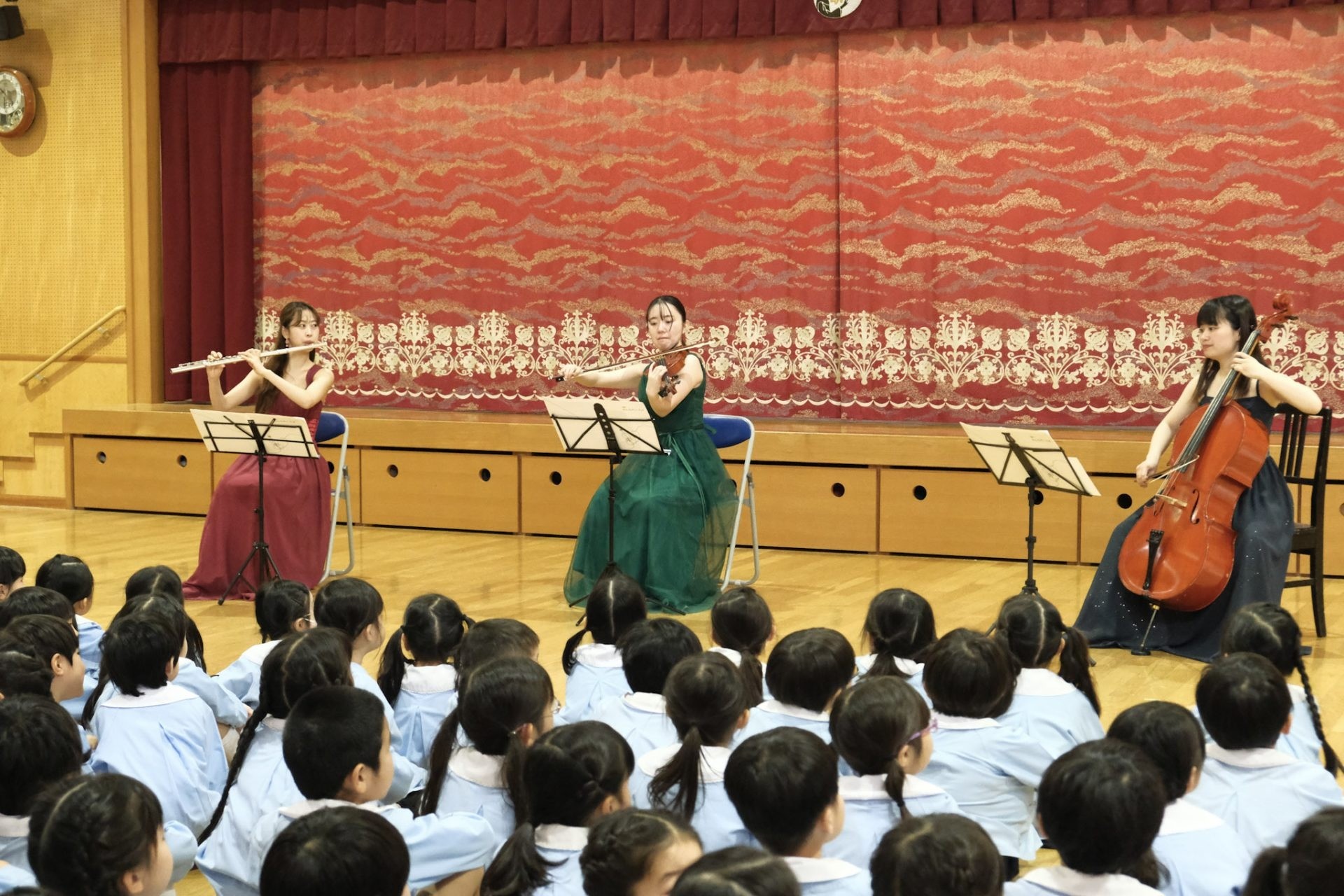 聖フランソア幼稚園へコンサートをお届けしました（埼玉県さいたま市）