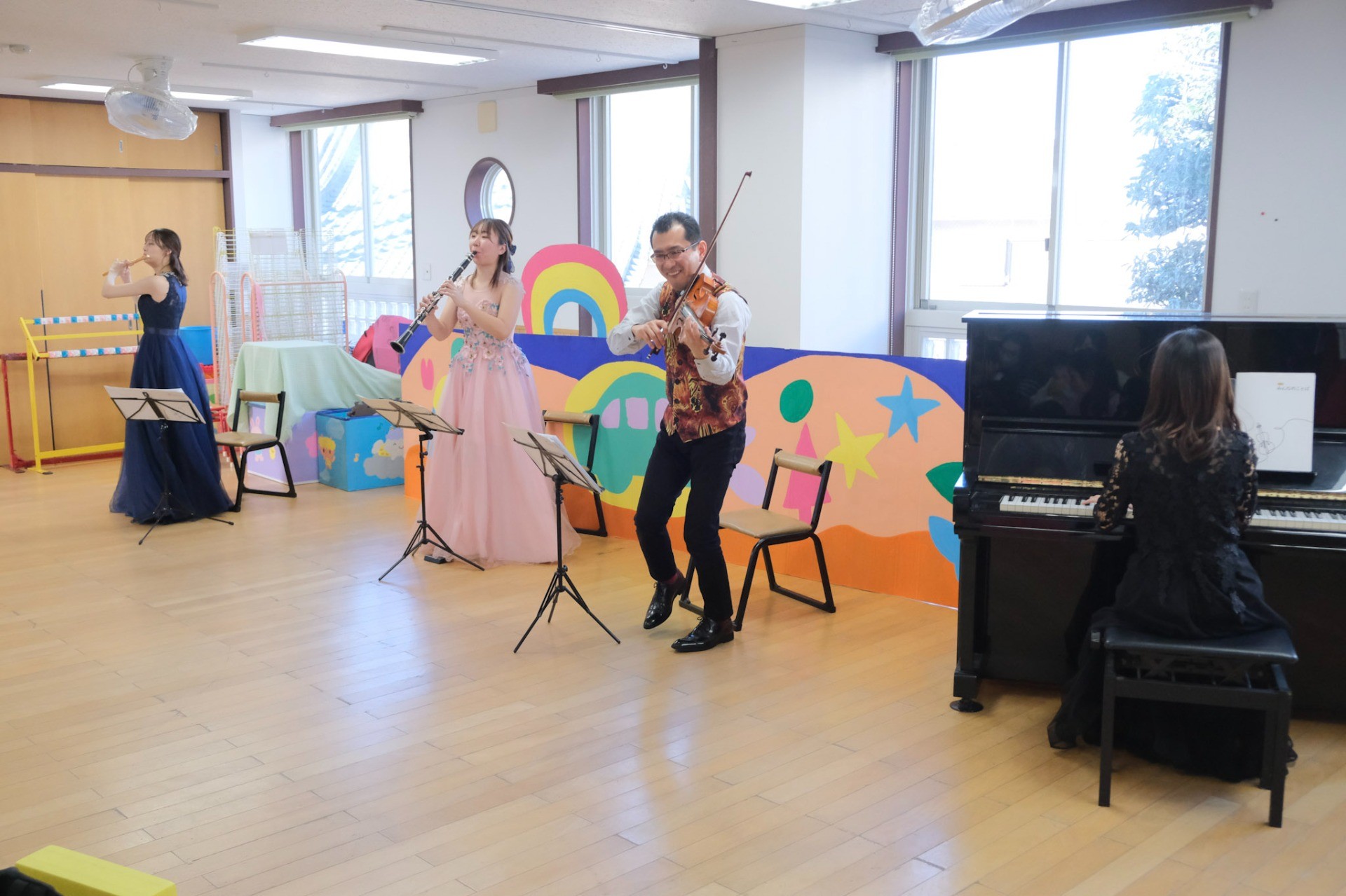言問幼稚園で親子コンサートをお届けしました（東京都墨田区）