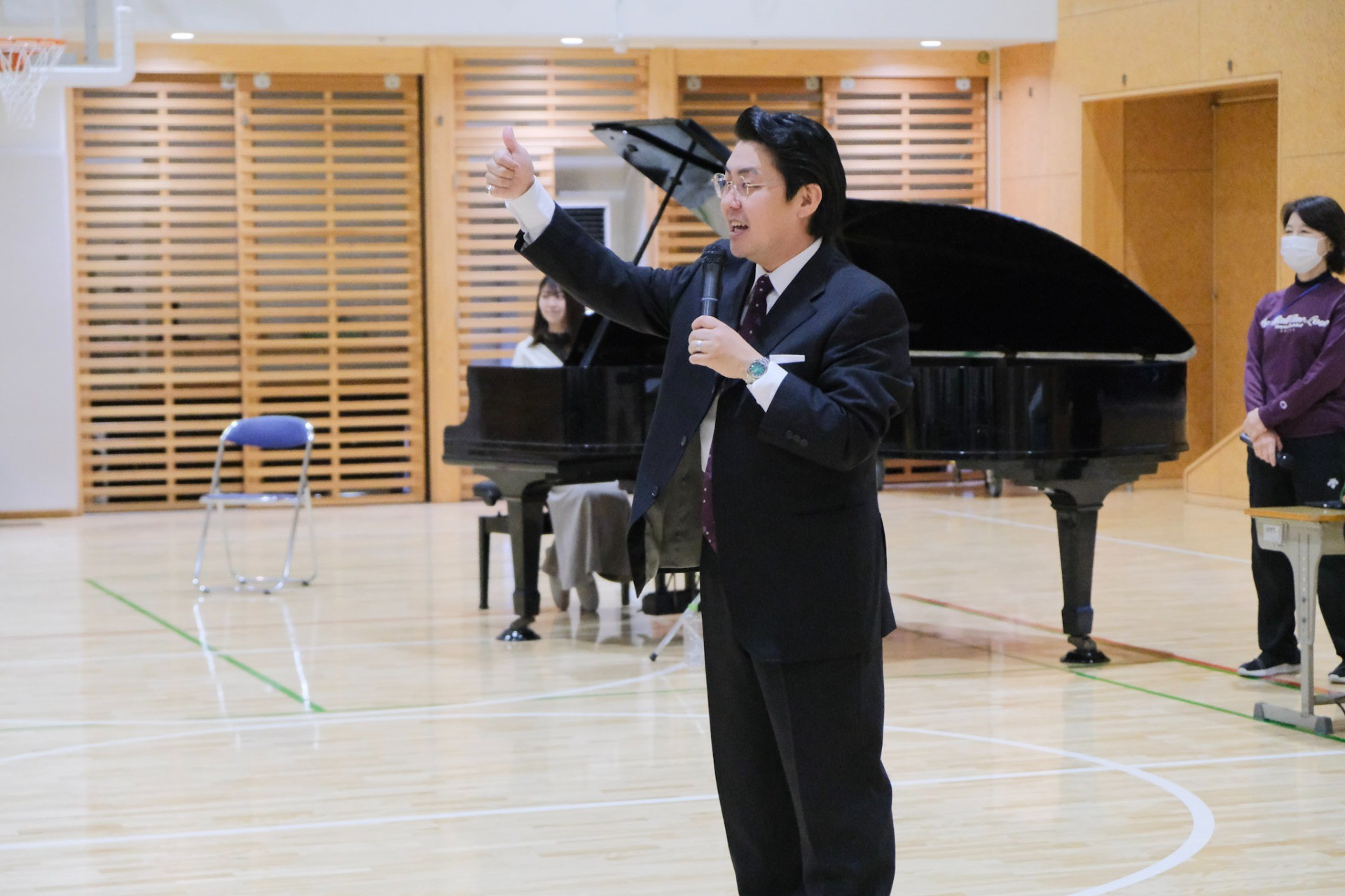 東京都立小金井特別支援学校で歌唱指導プログラムをお届けしました（東京都小金井市）