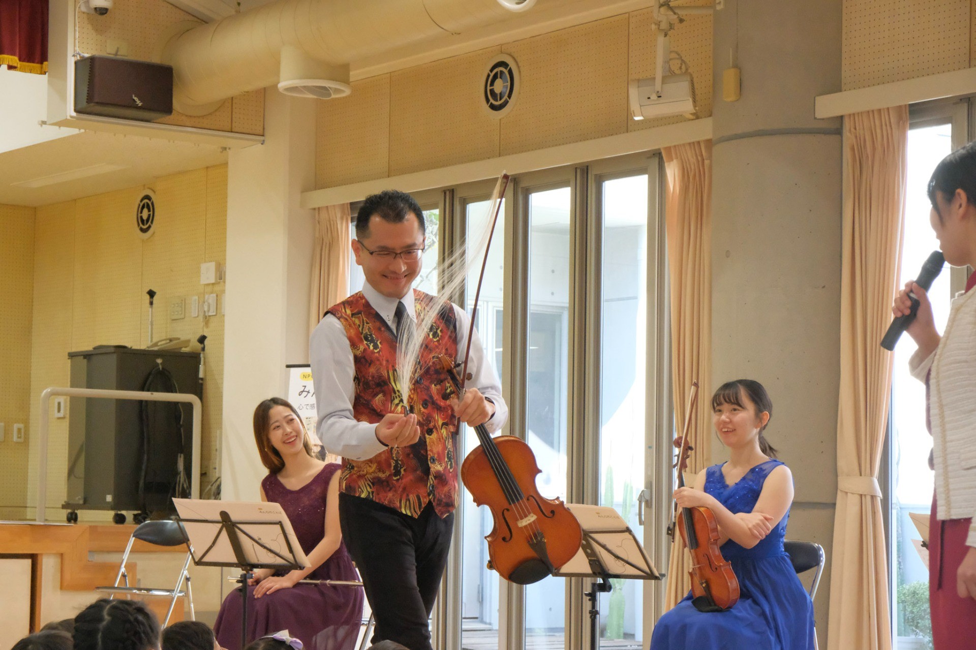 町田こひつじ幼稚園へコンサートをお届けしました（東京都町田市）