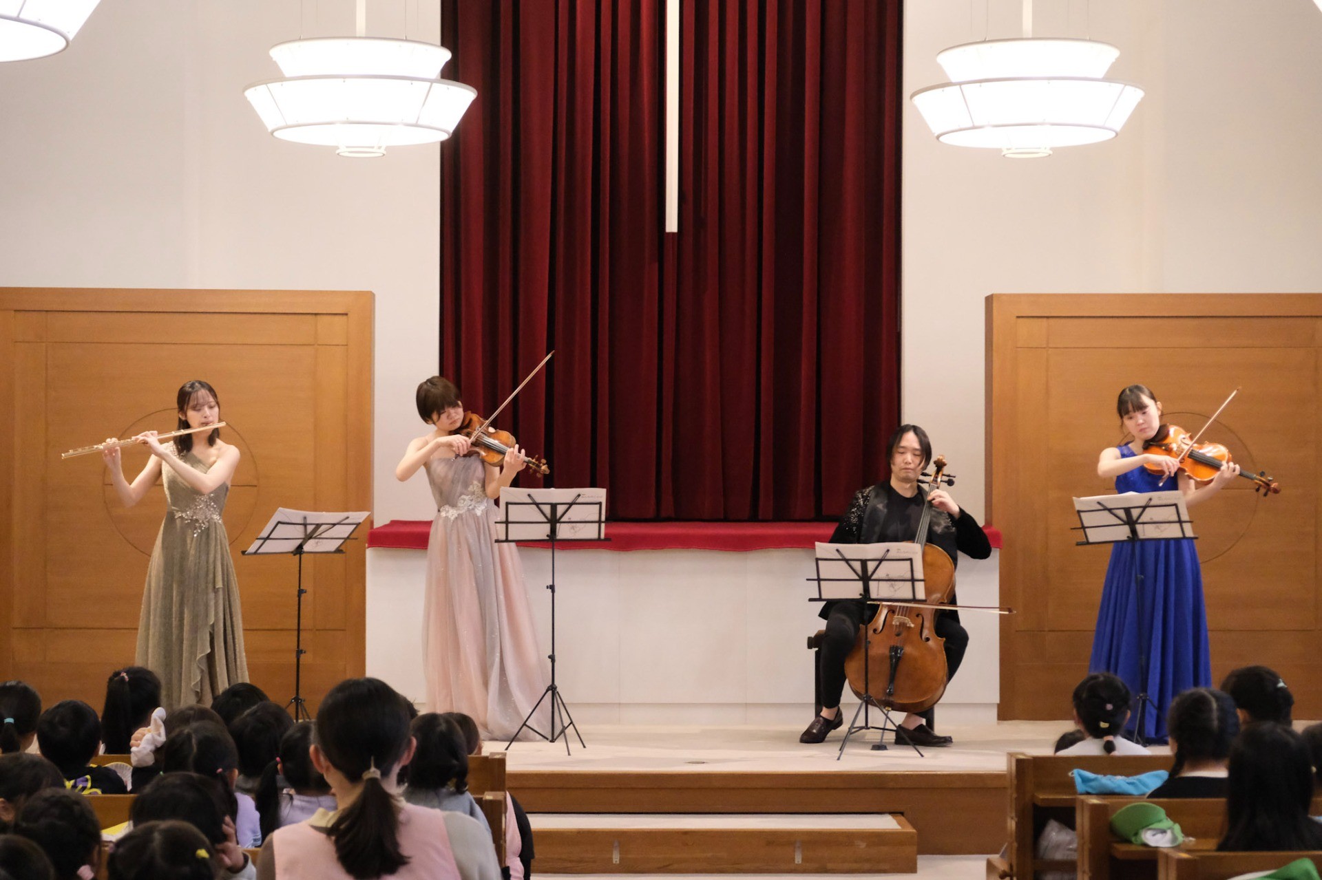 白百合保育園でコンサートを開催しました！（東京都江戸川区）