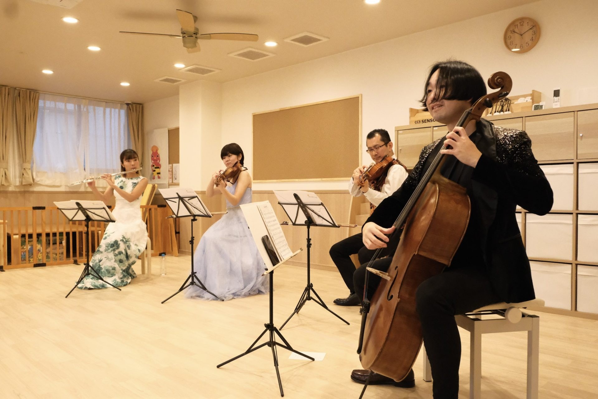 AIAI NURSERY千田保育園にコンサートをお届けしました（東京都江東区）