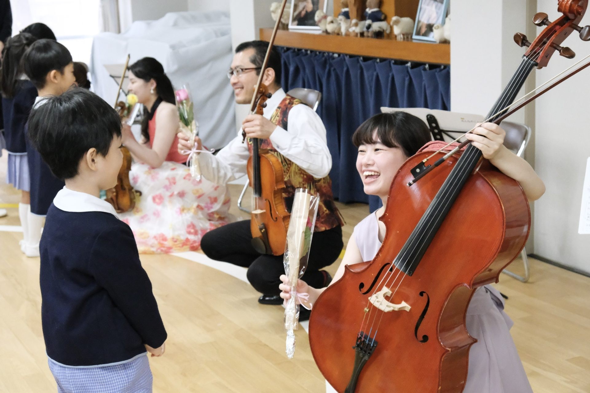 枝光会附属幼稚園にコンサートをお届けしました（東京都港区）
